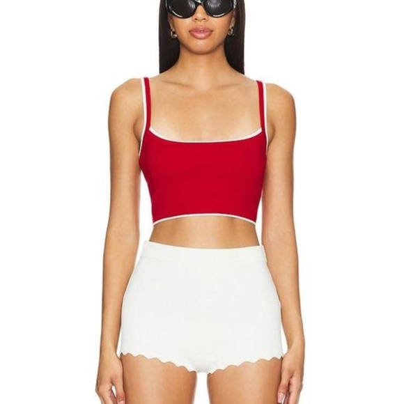 MAJORELLE Women's Red Amy Cardi Set - Picture 2 of 8